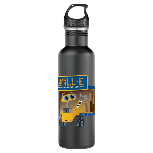 Disney WALL-E Graphic Stainless Steel Water Bottle (Front)