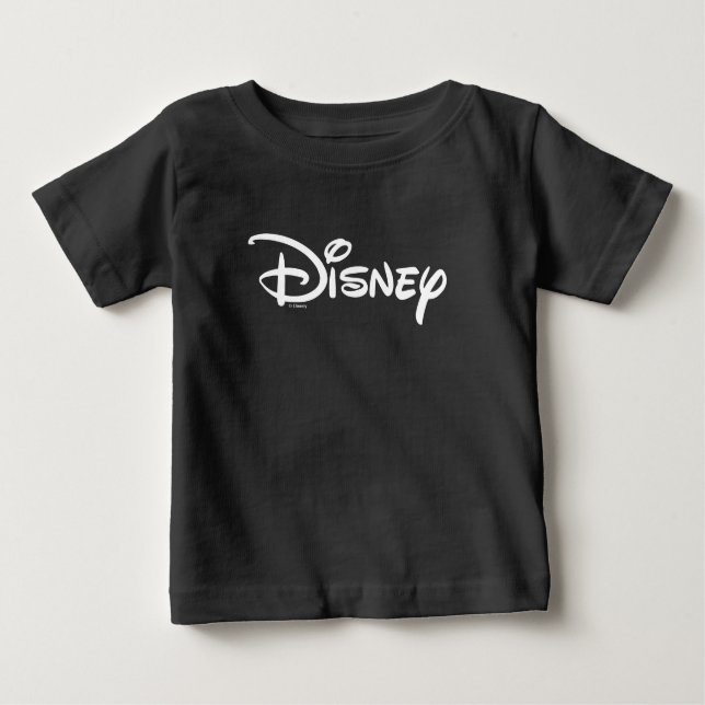 Disney White Logo Baby T-Shirt (Front)