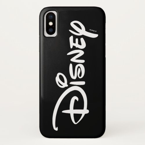 Disney White Logo iPhone X Case