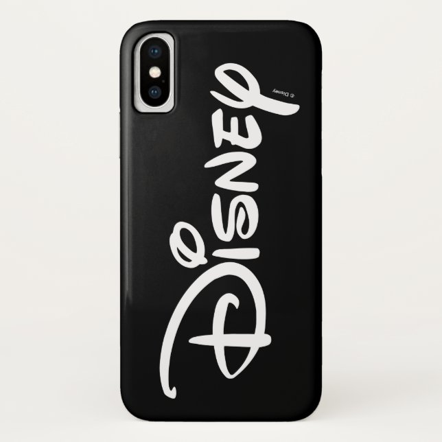 Disney White Logo Case-Mate iPhone Case (Back)