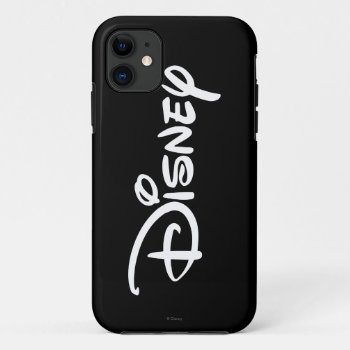 Disney White Logo Iphone 11 Case by DisneyLogosLetters at Zazzle