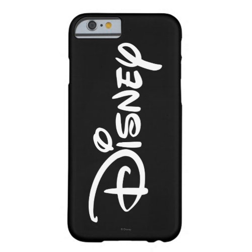 Disney White Logo Barely There iPhone 6 Case