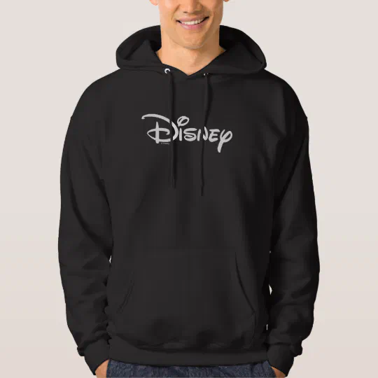 Disney Plain Logo Cropped Hood Sweatshirt à Capuche Femme