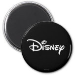 Disney White Logo Magnet at Zazzle