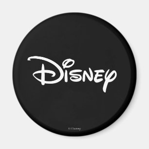 Disney White Logo Magnet