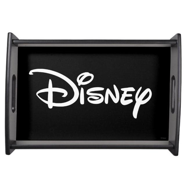 Disney White Logo Serving Tray (Front)