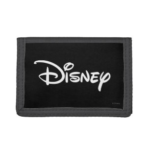 Disney White Logo Trifold Wallet