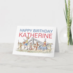 Disney Winnie the Pooh Birthday Card