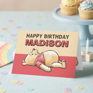 Disney Winnie the Pooh Birthday Card
