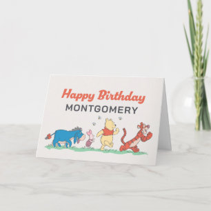 Disney Winnie the Pooh Birthday Card