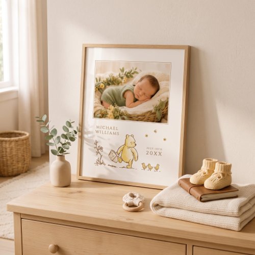 Disney Winnie the Pooh Nursery Poster