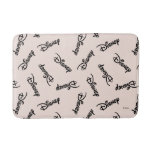 Disney Word Logo Pattern Bath Mat
