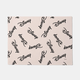 Disney Word Logo Pattern Doormat