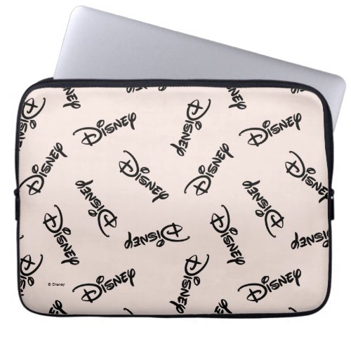 Disney Word Logo Pattern Laptop Sleeve