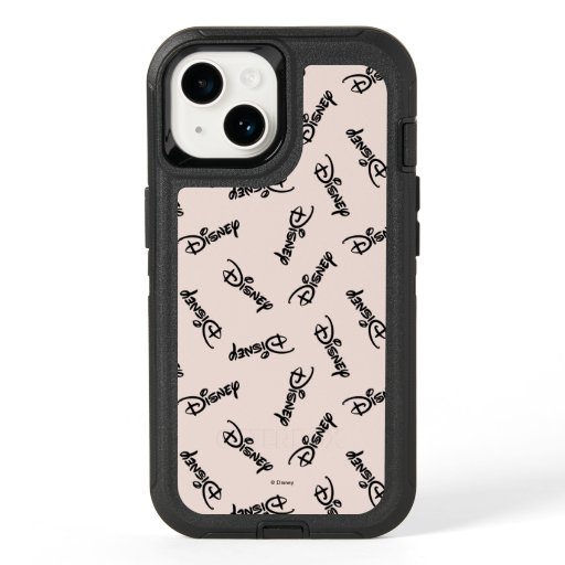Disney Word Logo Pattern OtterBox iPhone 14 Case