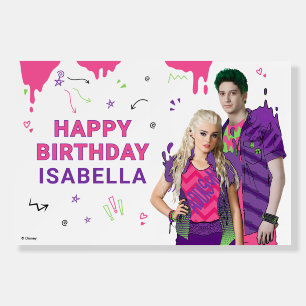 Disney Zombies Kids Birthday Foam Board