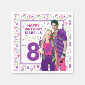 Disney Zombies Kids Birthday Napkins