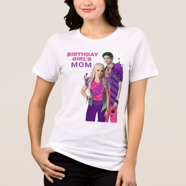 Disney Zombies Kids Birthday Tri-Blend Shirt (Front)