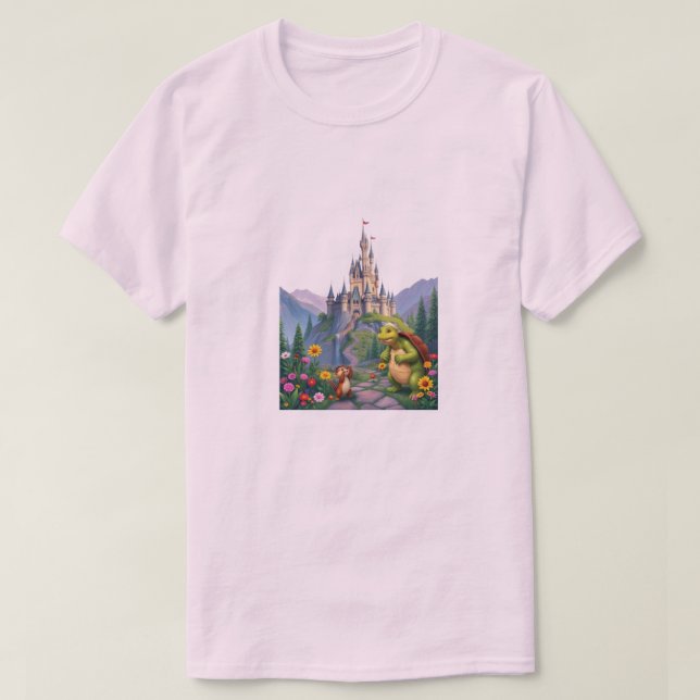 DISNEYLAND ON WHITE T -SHIRT T-Shirt (Design Front)