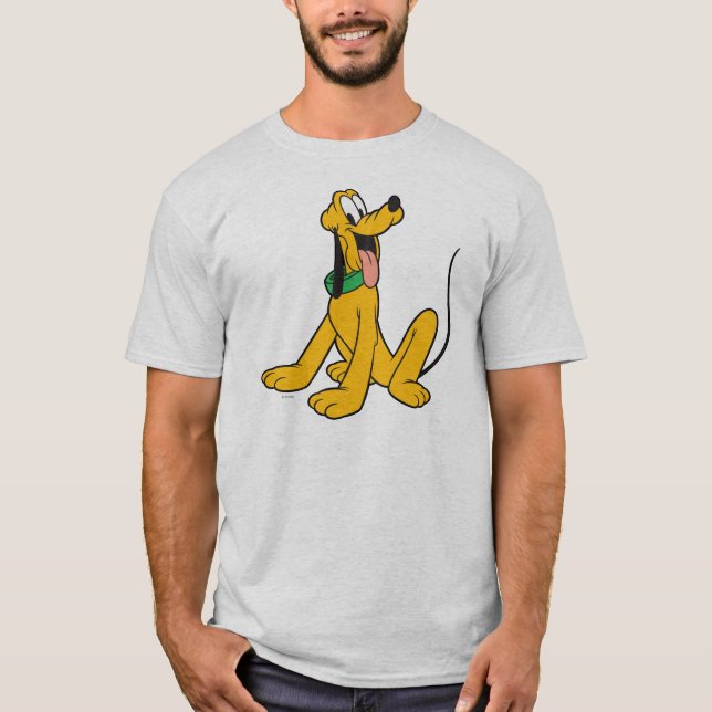 Disney's Classic Pluto Sitting T-Shirt (Front)
