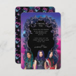 Disney&#39;s Descendants Birthday  Thank You Card