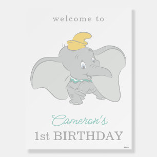 Disney's Dumbo   Birthday Welcome Sign