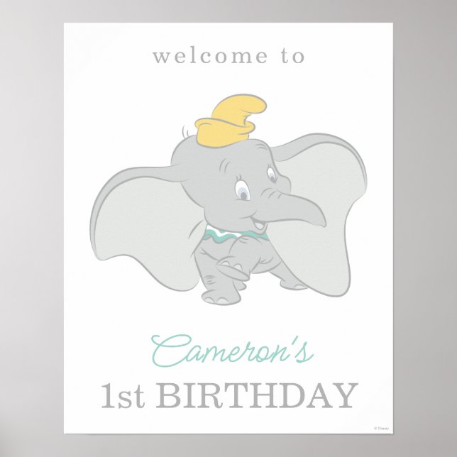 Disney's Dumbo | Birthday Welcome Sign (Front)