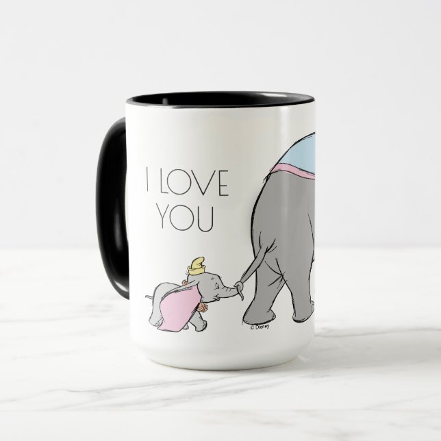 Disney's Dumbo: Following His Mom Closely Mug (Front Left)