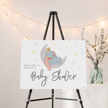 Disney's Dumbo | Over The Moon - Baby Shower Foam Board by dumbo at Zazzle
