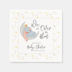 Disney's Dumbo Over the Moon - Baby Shower Napkins