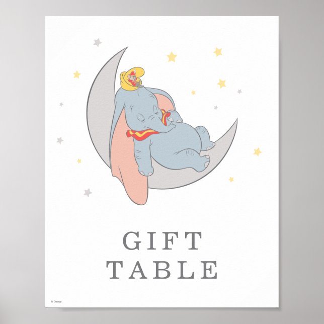 Disney's Dumbo | Over the Moon Gift Table Poster (Front)