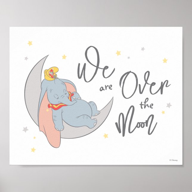 Disney's Dumbo | Over the Moon Poster (Front)