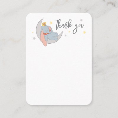 Disney's Dumbo | Over the Moon - Thank You Place Card