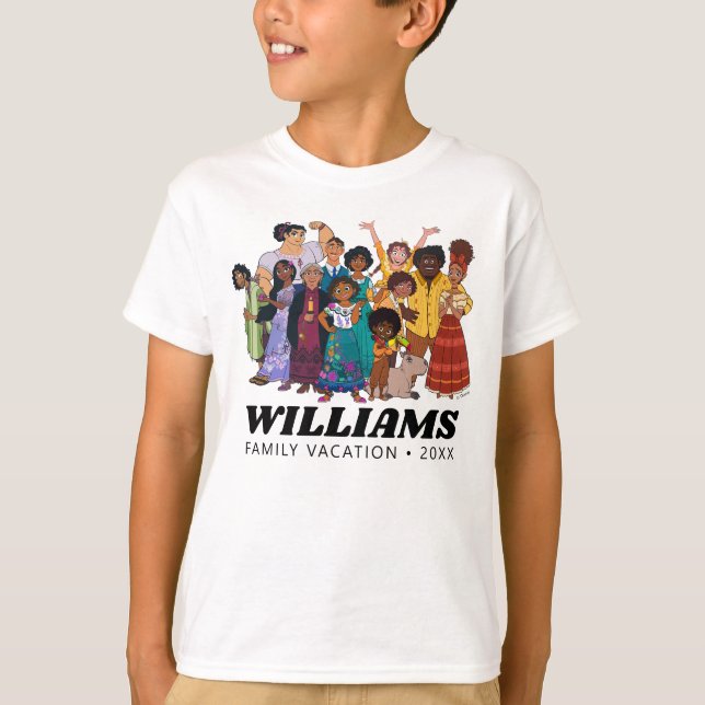 Disney's Encanto Family Vacation T-Shirt (Front)