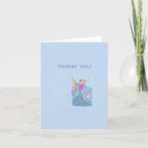Disney's Fairy Godmother Birthday Letterpress Thank You Card