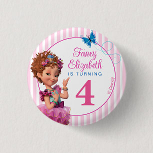Disney's Fancy Nancy Girl's Birthday Button