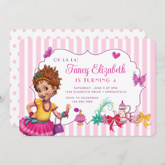 Disney's Fancy Nancy Girl's Birthday Invitation