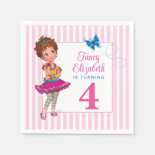Disney's Fancy Nancy Girl's Birthday Napkins (Front)