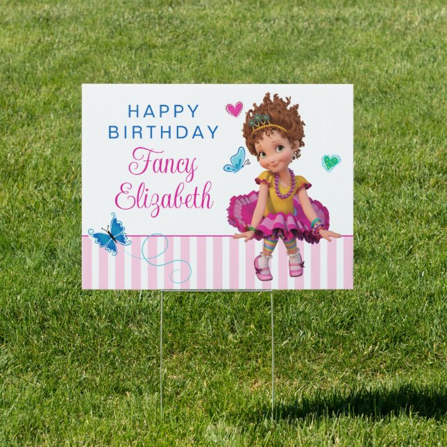 Disney's Fancy Nancy Girl's Birthday Sign (Insitu)