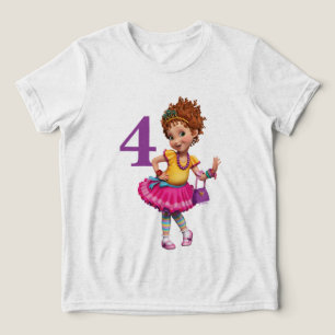 Disney's Fancy Nancy Girl's Birthday Tri-Blend Shirt