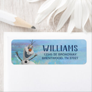 Disney's Frozen 2 - Olaf Label