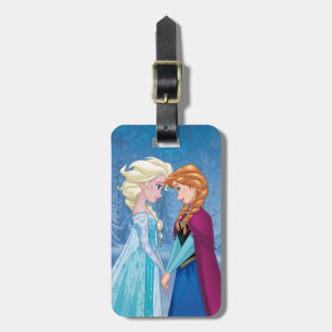 Disney's Frozen Anna and Elsa Together Forever Luggage Tag