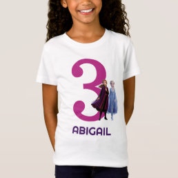 Disney&#39;s Frozen Anna &amp; Elsa | Birthday Girl T-Shirt