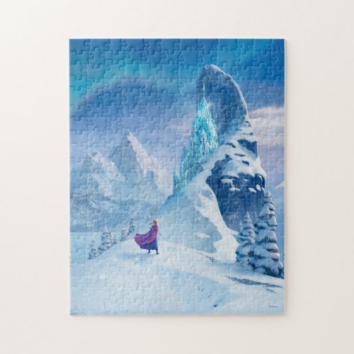 Disneys Frozen Anna Movie Poster Art Jigsaw Puzzle