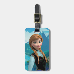 Disney's Frozen Anna Standing Luggage Tag