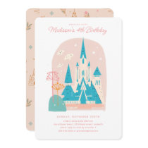 Disney's Frozen Arendelle Castle Girls Birthday Invitation