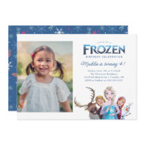 Disney's Frozen Birthday - Photo Invitation