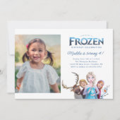 Disney's Frozen Birthday - Photo Invitation (Front)