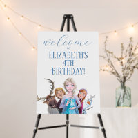 Disney's Frozen Birthday Welcome