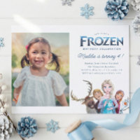 Disney's Frozen Characters Birthday - Photo
